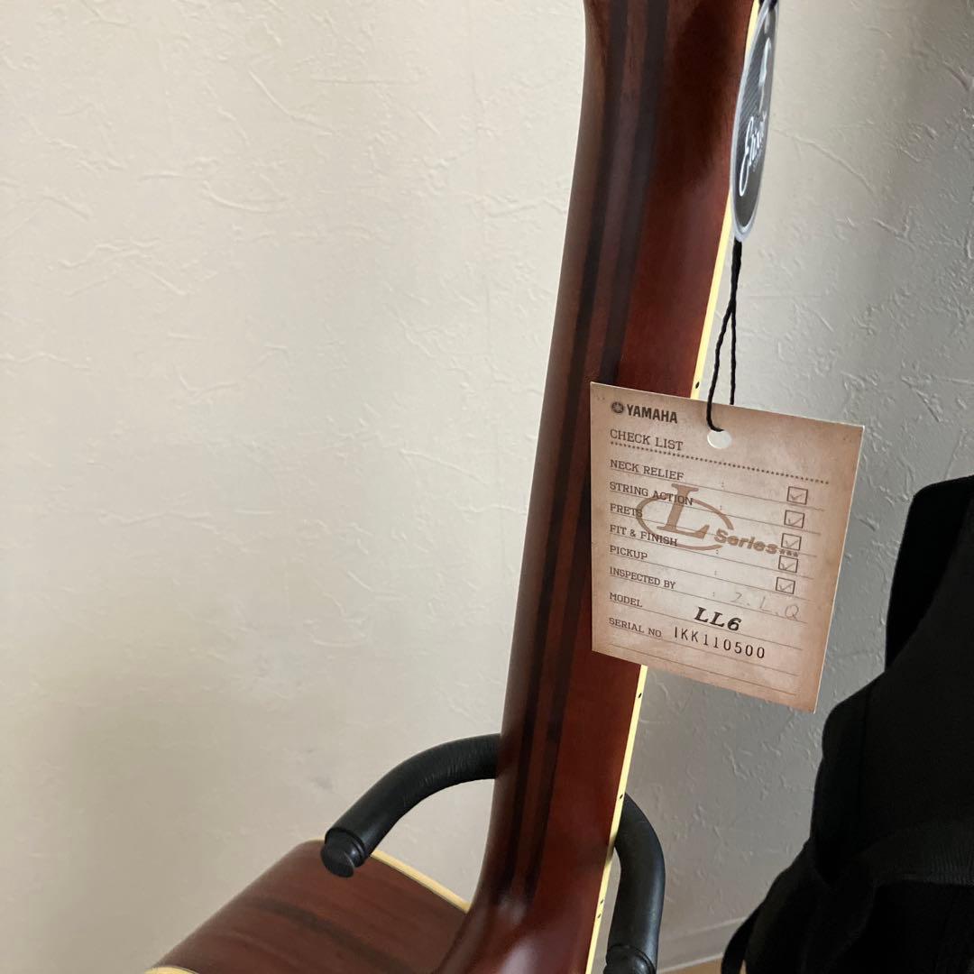 【新品】YAMAHA LL6 ARE セミハードケース付