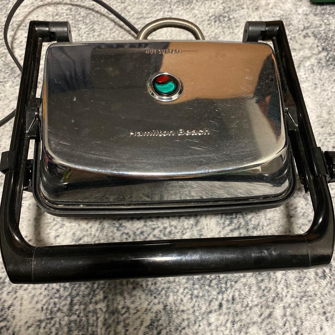 HamiltonBeach ハミルトンビーチ　ホットサンドメーカー