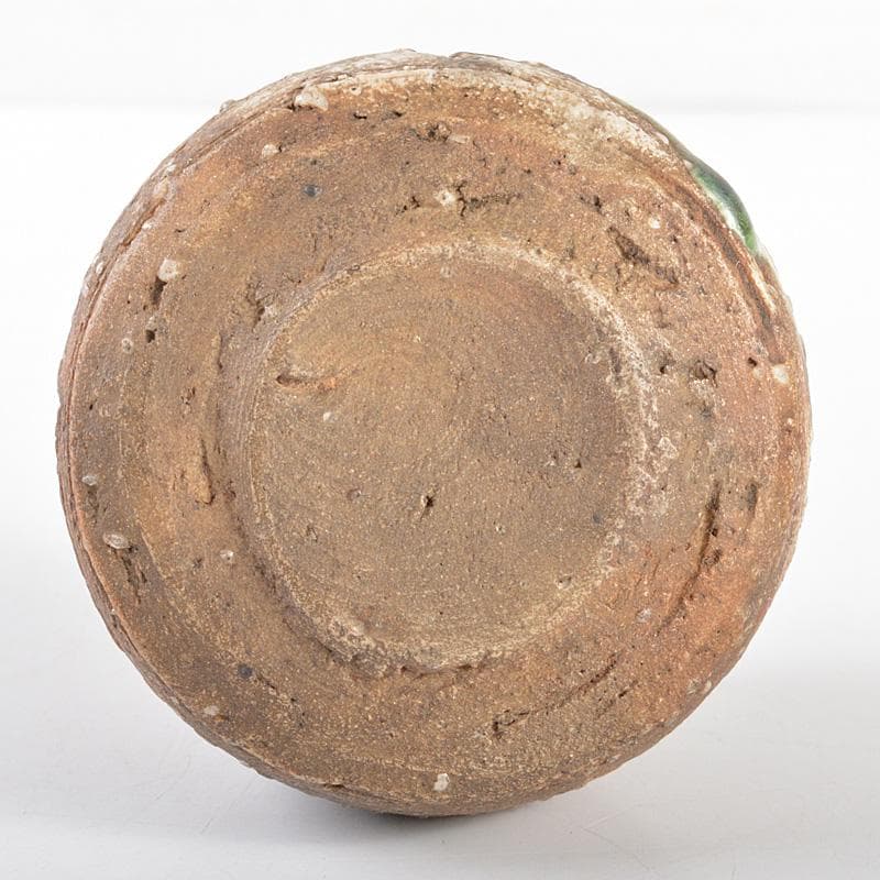 茶道具　信楽焼　古信楽　茶入　仕覆付　時代箱　M　R5436