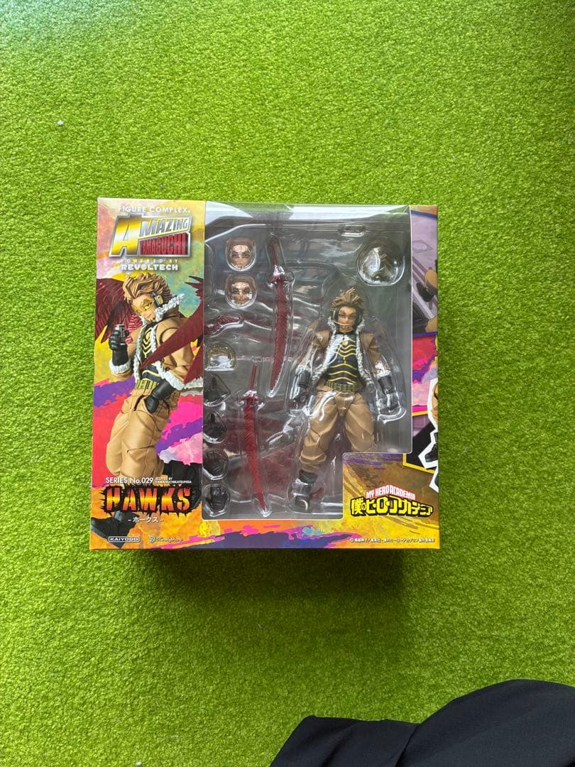 アメイジングヤマグチのヒーローアカデミア3点セット(轟、エンデヴァー、ホークス)
