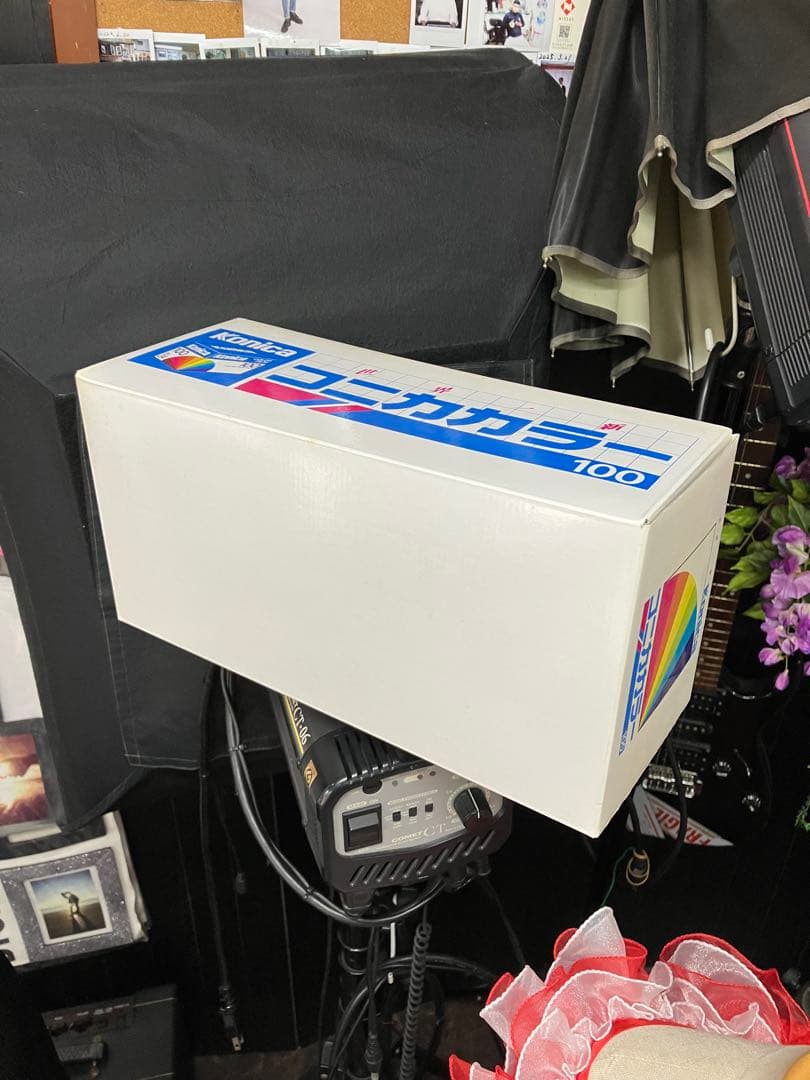コニカカラー柄紙製BOX 5枚セット