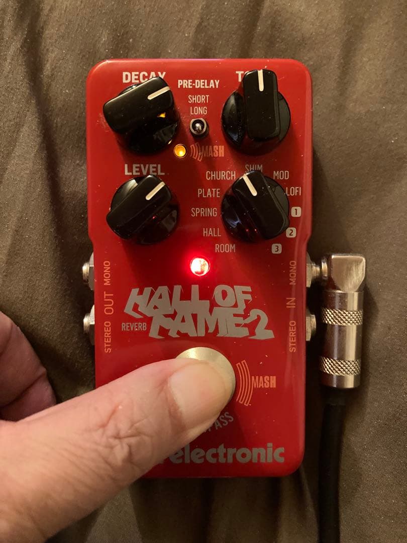 最終値下げ　tc electronic HALL OF FAME 2 リバーブ