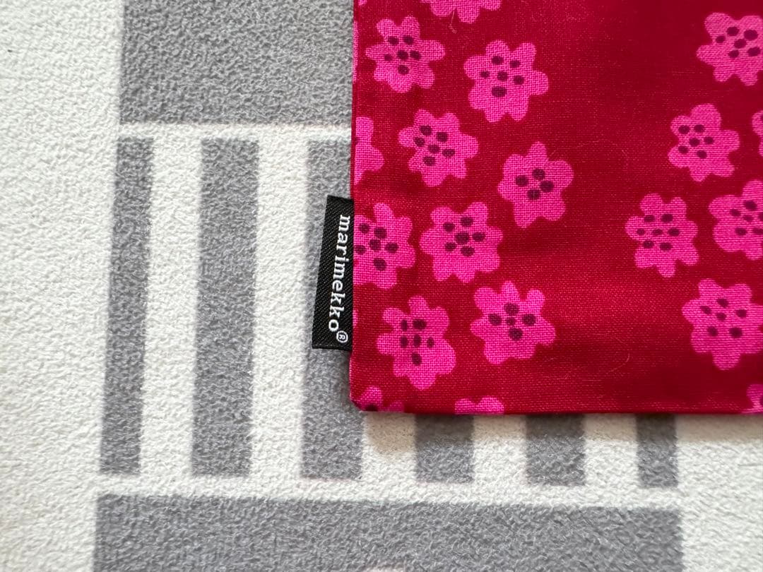 新品未使用 marimekko puketti クッションカバー