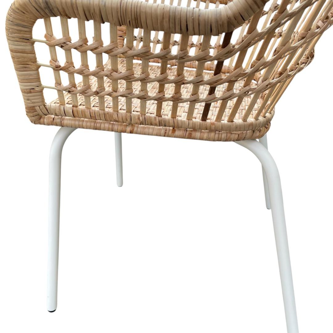 IKEA NILSOVE ニルソーヴェ　イケア　ダイニングチェア　ラタン　椅子