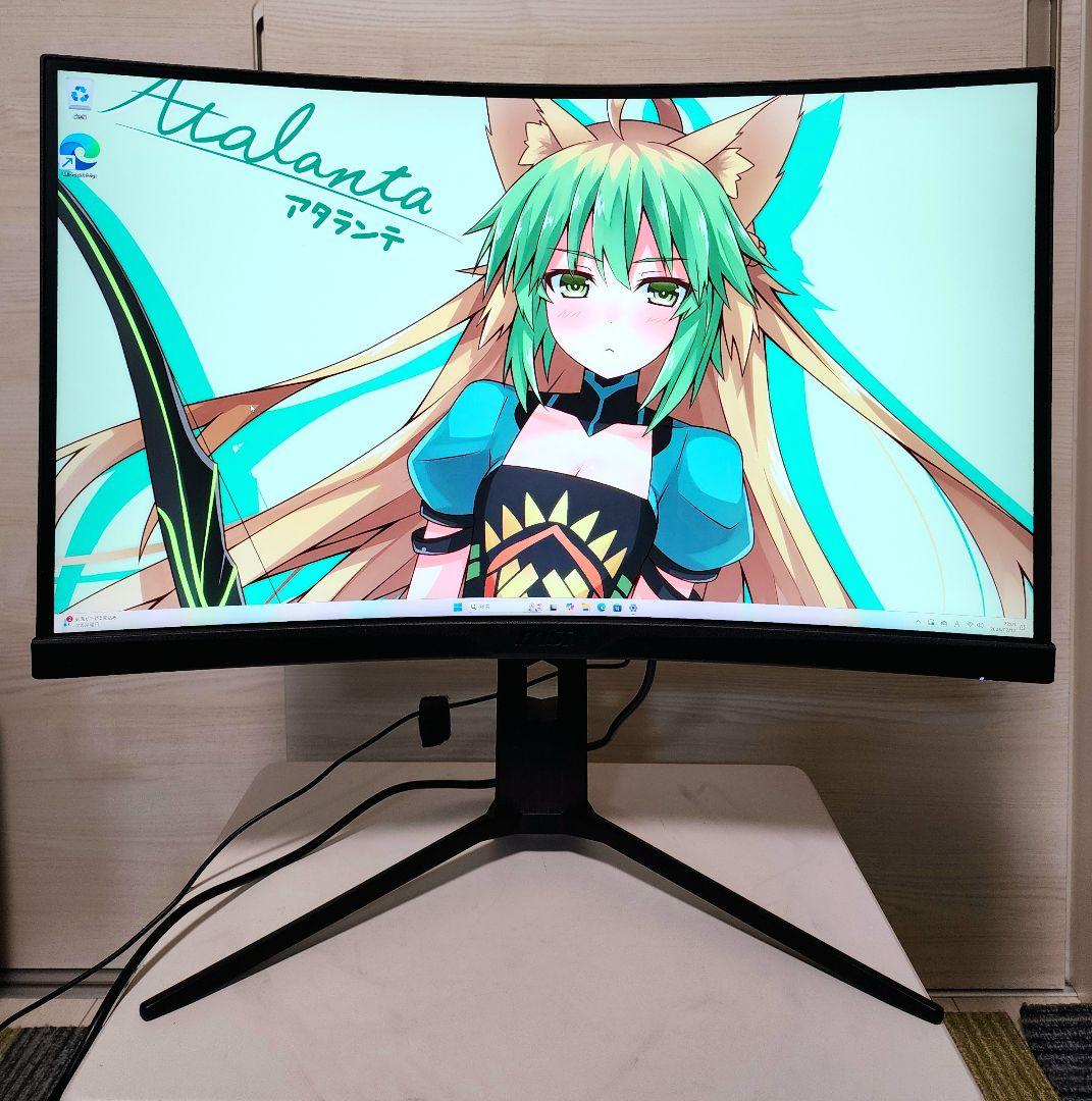 MSI 27型 /WQHD/240Hz/曲面ゲーミングモニター 275CQRXF