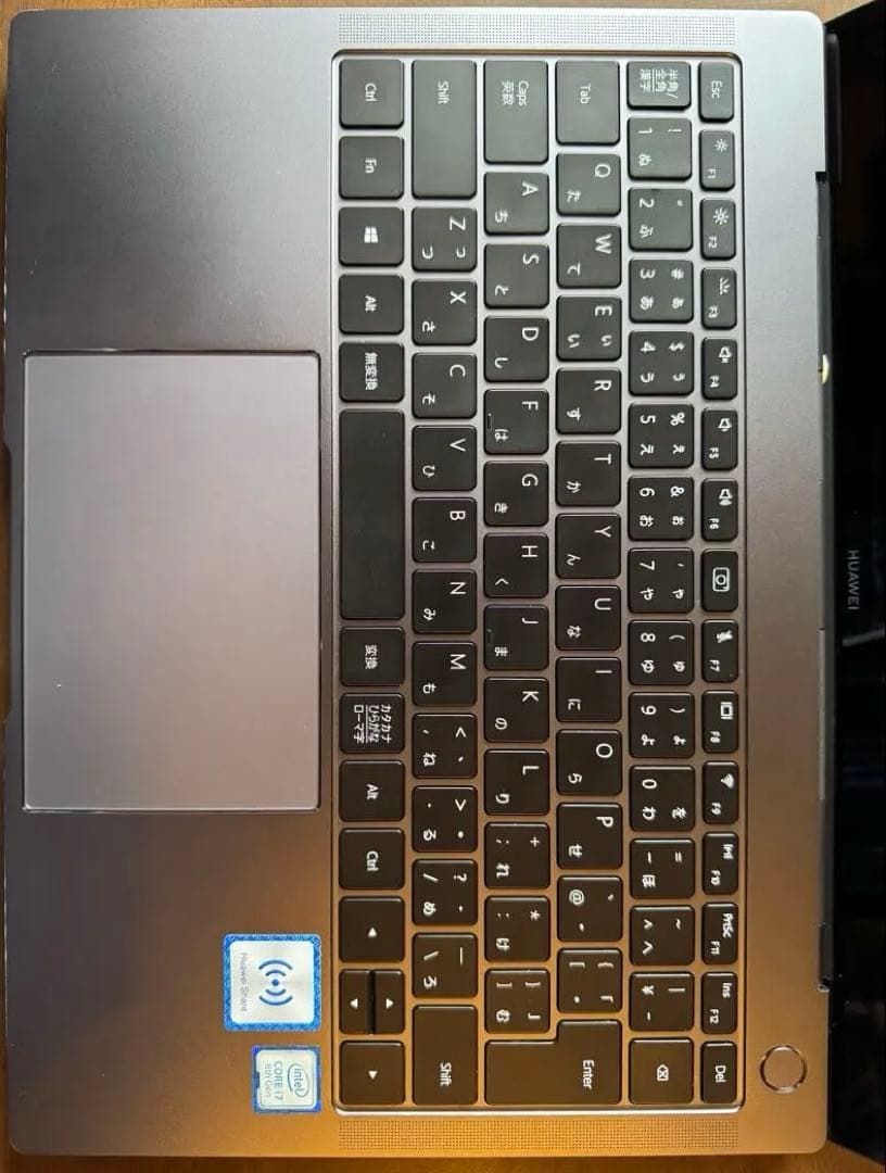 美品 Huawei MateBook X Pro i7 1TB バッテリー良好