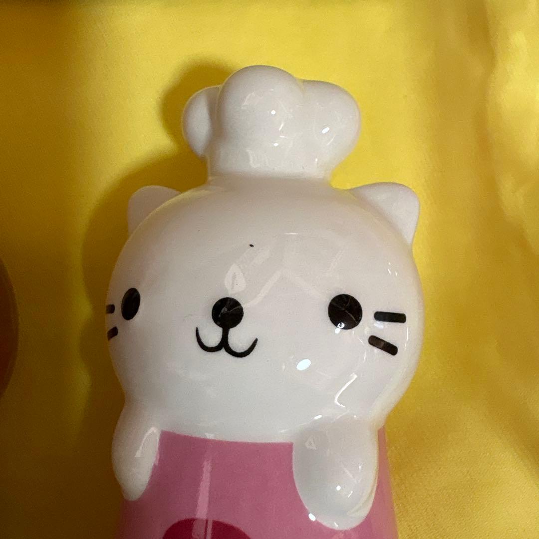にゃんにゃんにゃんこ　ソルト&ペッパー　調味料入れ　サンエックス　レストラン