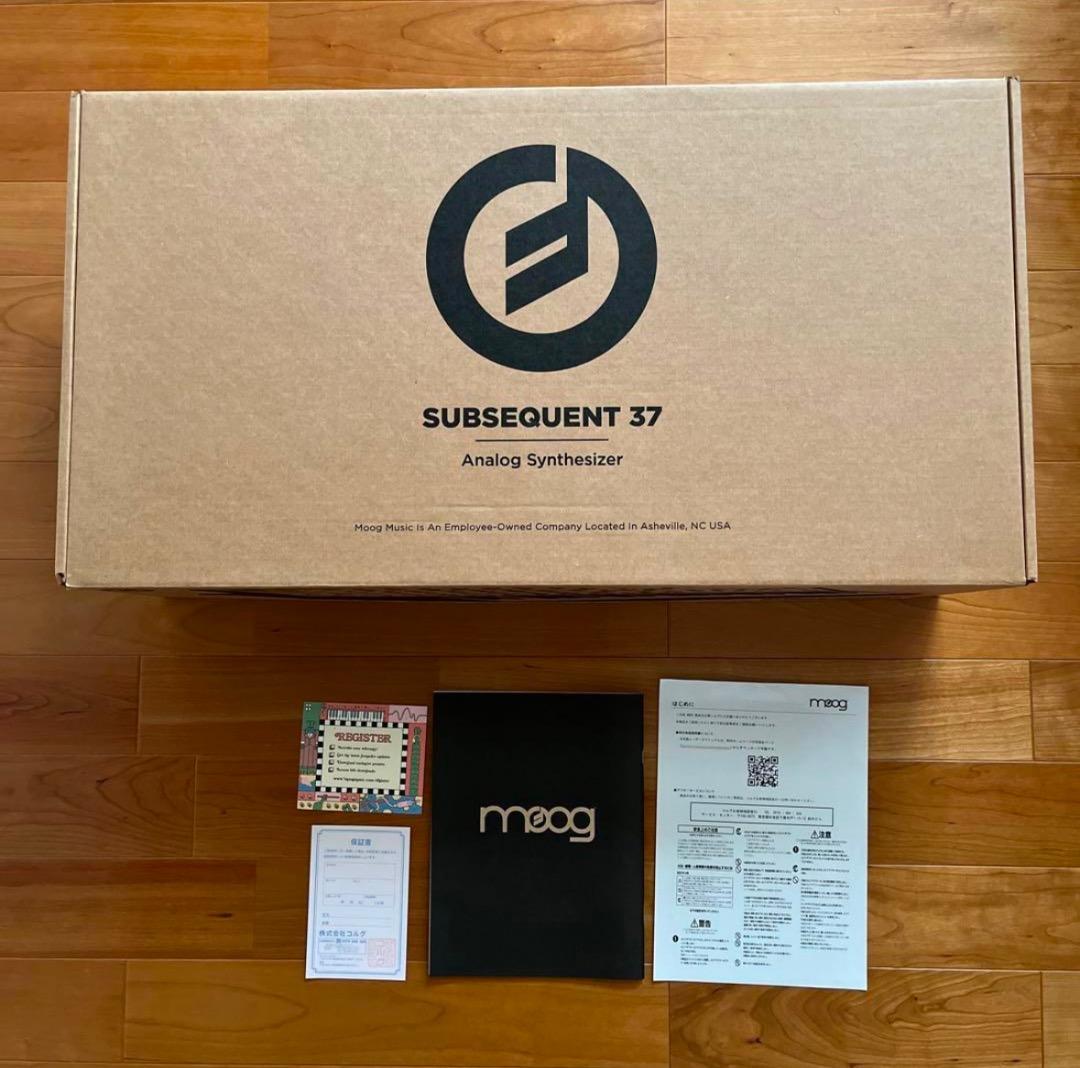 美品！　Moog Subsequent 37 モーグ ムーグ