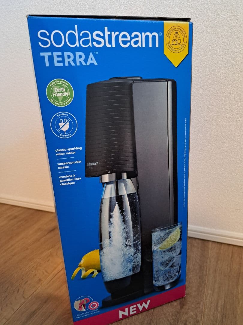 sodastream TERRA 炭酸水メーカー ブラック 新品未開封