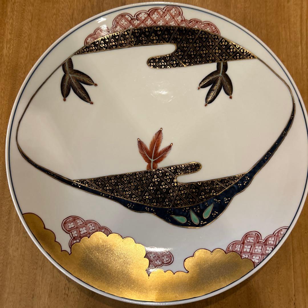 有田焼 其泉窯 琳派伊万里 大皿 飾り皿 豪華絢爛