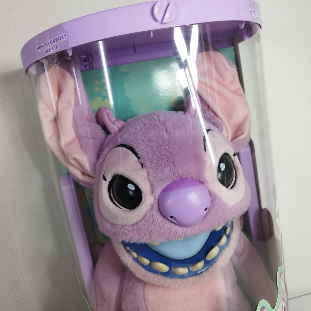 リアルFX ディズニー エンジェル スティッチ フィギュア パペット I3qT