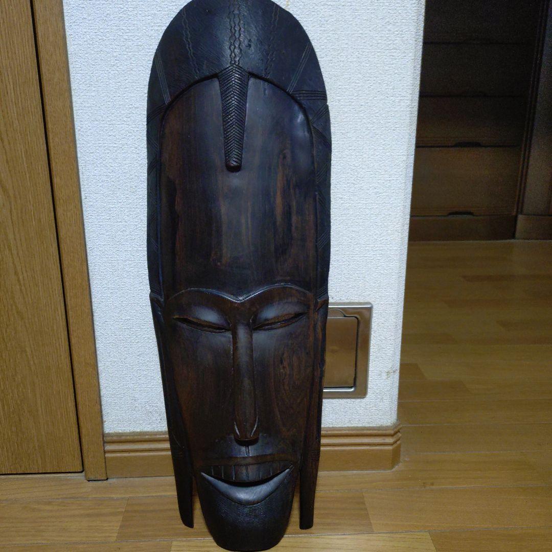 南アフリカ製 木製彫刻 アート 原木削り出し❗
