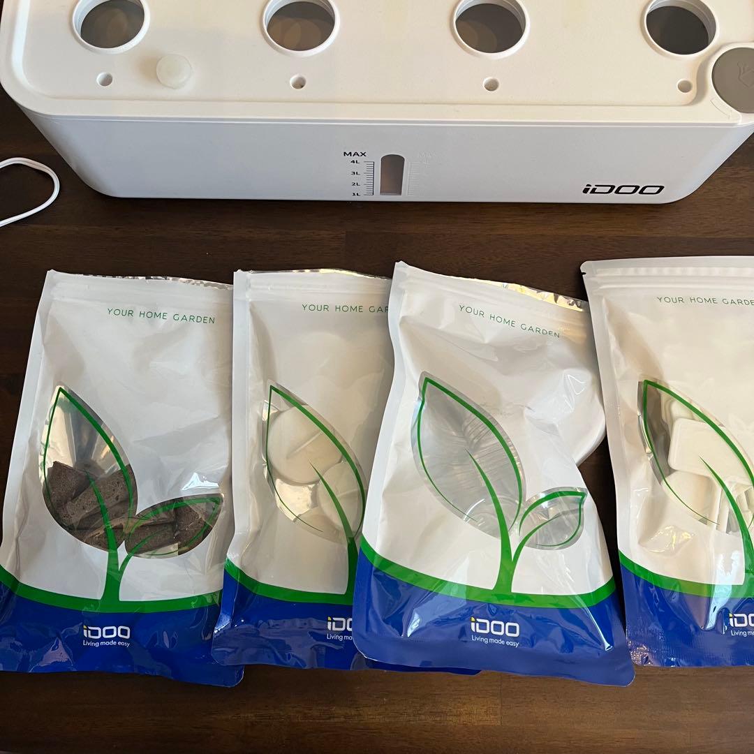 iDOO 水耕栽培キット　ID-IG301 LED 室内栽培　植物育成　家庭菜園