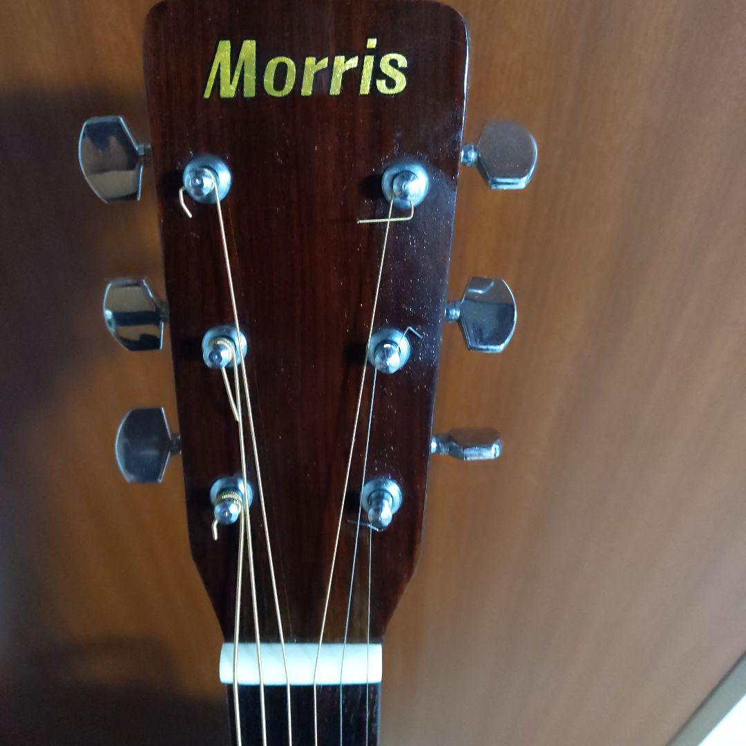 Morris アコースティックギターMD502ピックアップ付