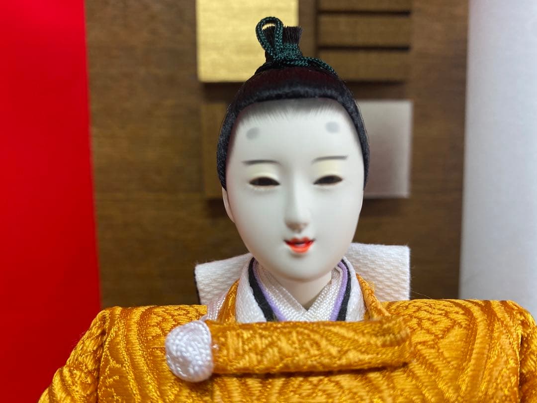 東京久月　雛人形　収納セット・東帯十二単姿・間口約４２×奥行約３０×高さ約３９㎝