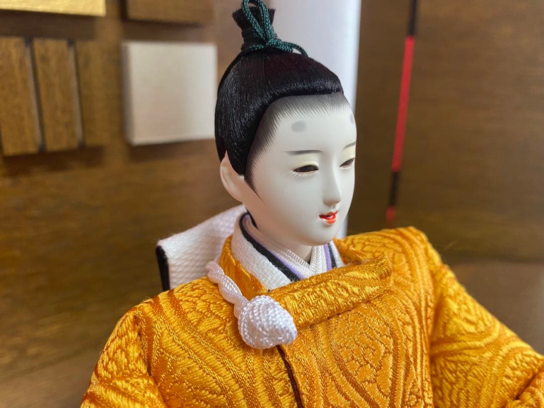 東京久月　雛人形　収納セット・東帯十二単姿・間口約４２×奥行約３０×高さ約３９㎝