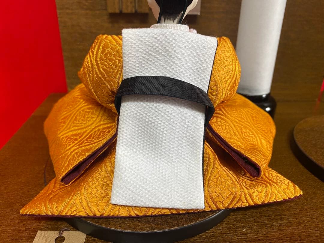 東京久月　雛人形　収納セット・東帯十二単姿・間口約４２×奥行約３０×高さ約３９㎝