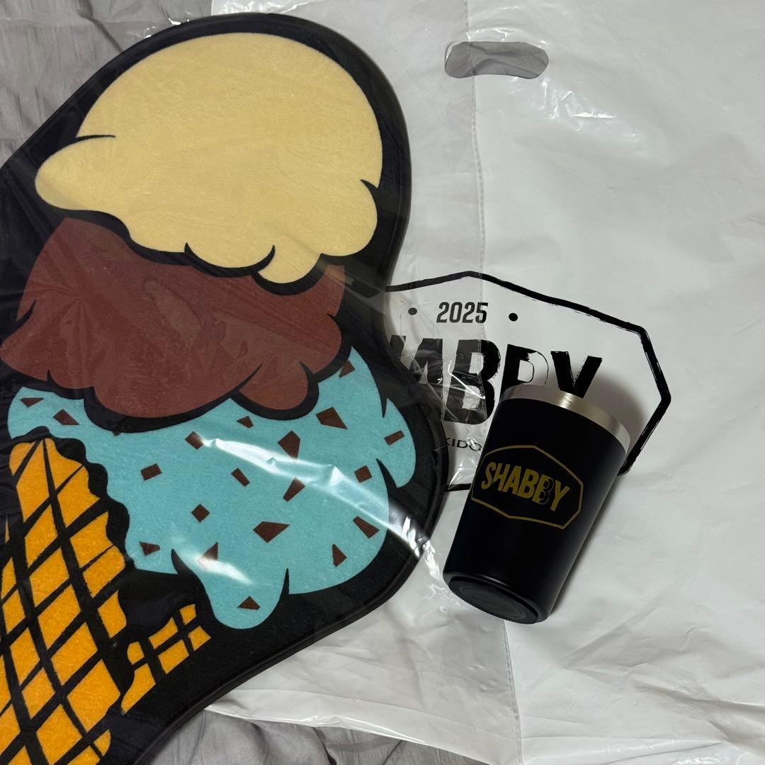 錦戸亮 SHABBY アップグレード 特典 ラグマット タンブラー