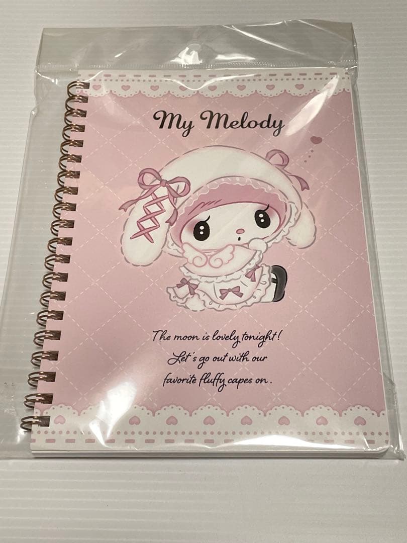 【メロクロ】月夜のメロクロ マスコットホルダーアクスタノートセット【サンリオ】