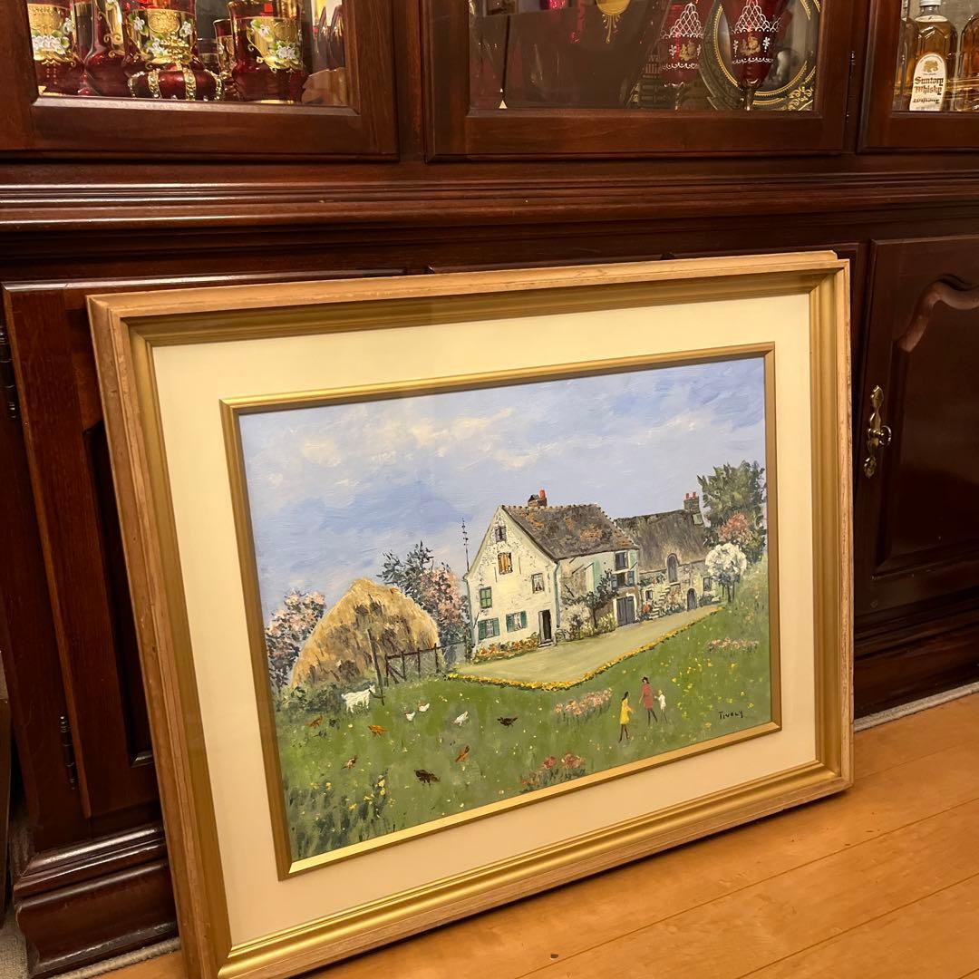 【更に値下げしました】油絵画《TIVOLY》