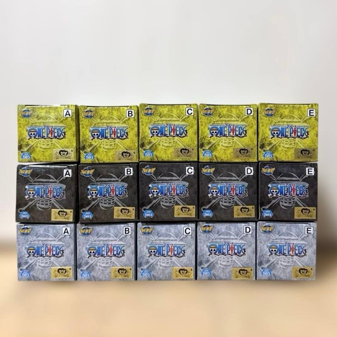 ワンピース　ワールドコレクタブルフィギュア　ワノ国鬼ヶ島編7,8,9