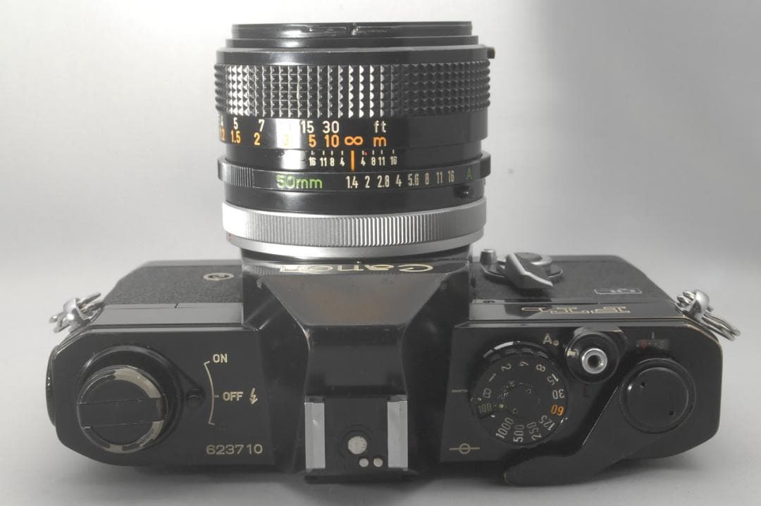 フィルムカメラ CANON FTb + FD 50mm F1.4 S.C.C.