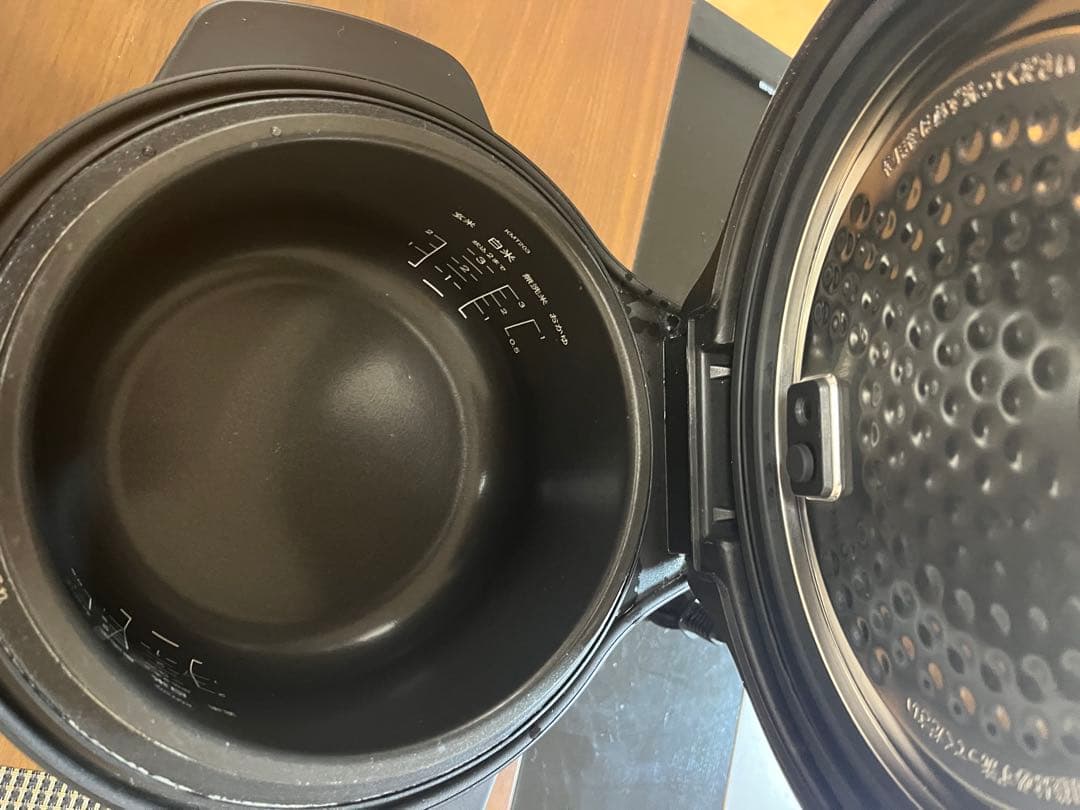 BALMUDA K03A-BK 炊飯器 670W 0.54L