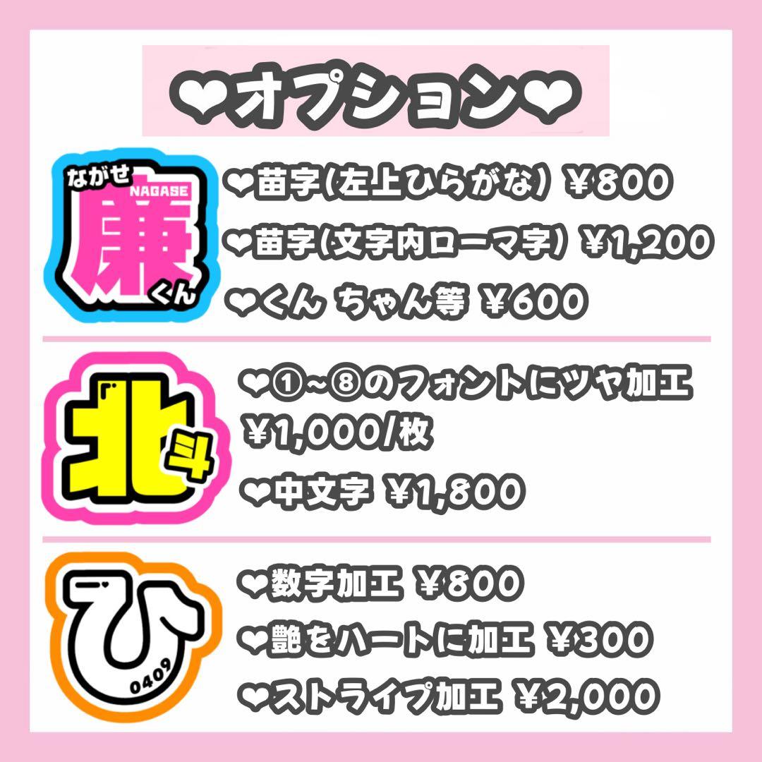uページ うちわ文字 オーダー うちわ屋さん 連結うちわ 文字パネル
