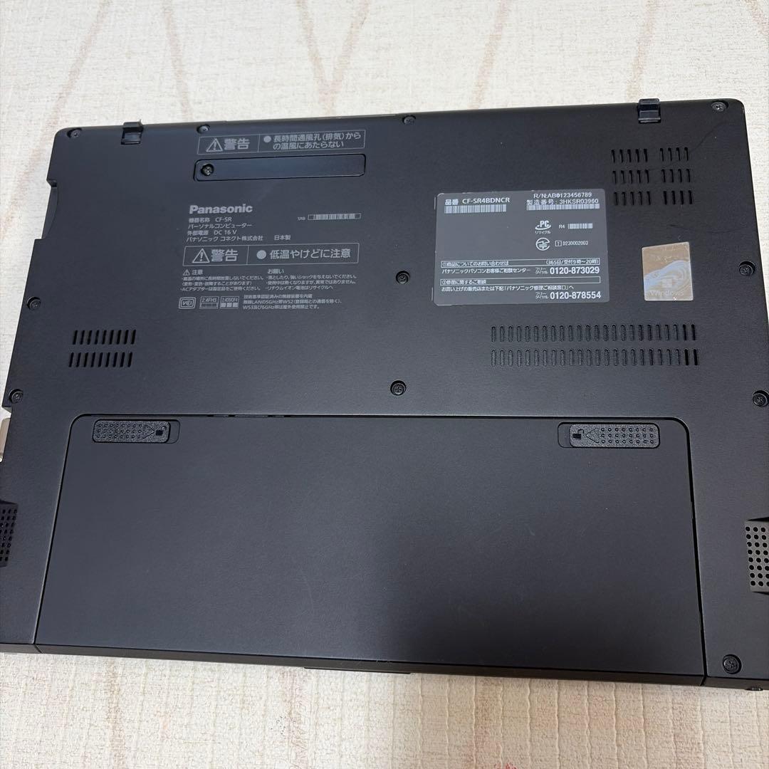 Panasonic レッツノート SR4 ブラック CF-SR4BDNCR