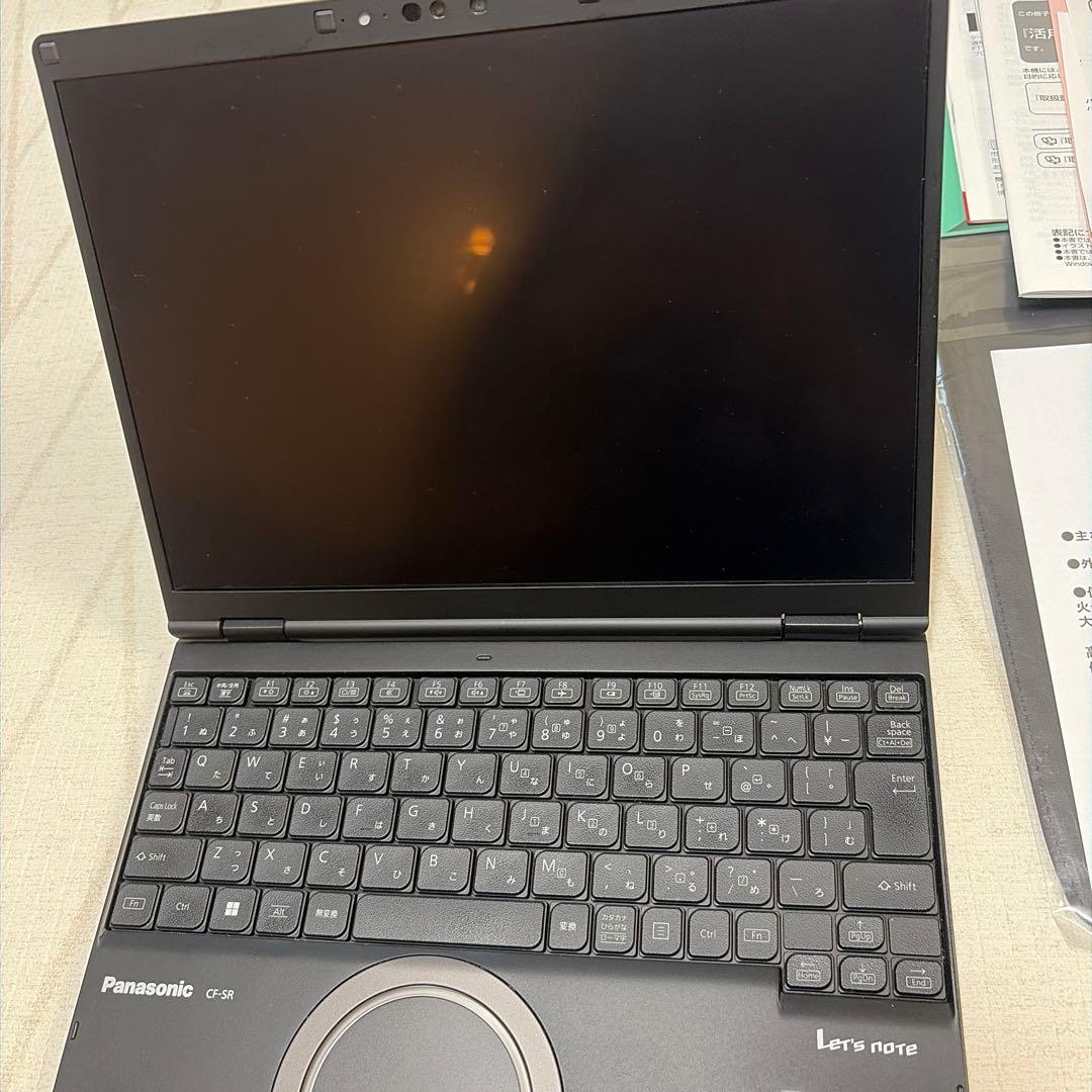 Panasonic レッツノート SR4 ブラック CF-SR4BDNCR