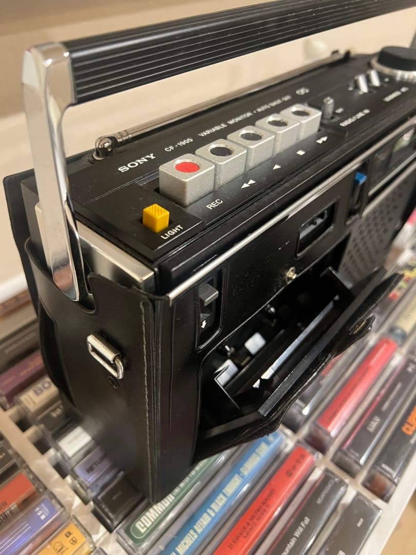 SONY CF-1900 pro1900 昭和レトロ ラジカセ RETRO