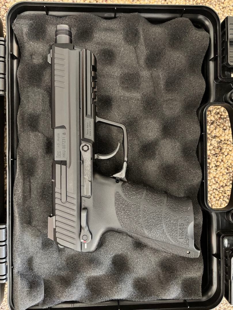 東京マルイ　HK45 Tactical マガジン×3 ガンケース付き