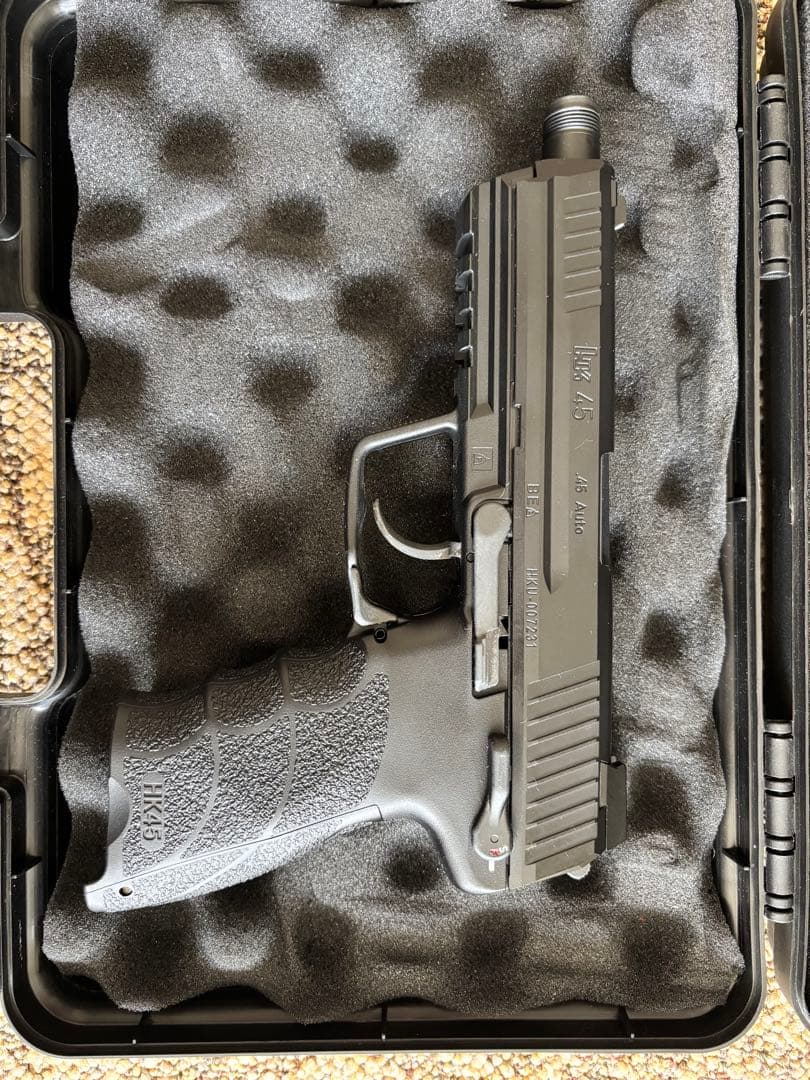 東京マルイ　HK45 Tactical マガジン×3 ガンケース付き