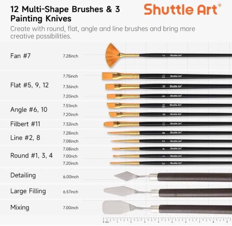 アクリル 絵の具 30色 54点 セット 木製イーゼル 筆 パレット バケツ