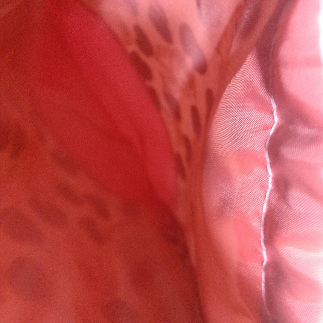 ① 巾着袋 コップ袋 ループ付き 女の子 ネコ 猫ピンク 裏地付き 25×20