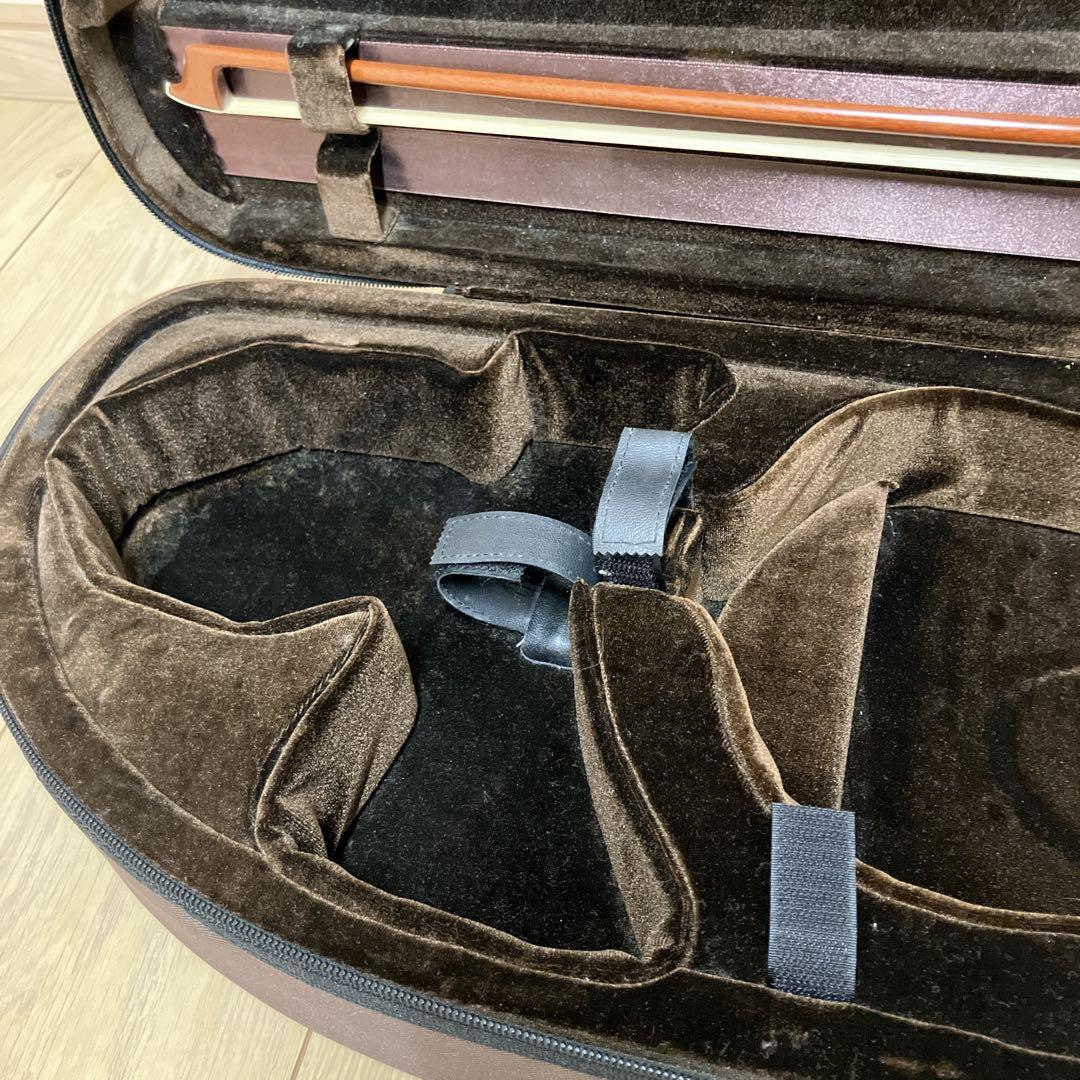 SUGITO 杉藤　弓　ケース付き　バイオリン　半月型　ヴァイオリン