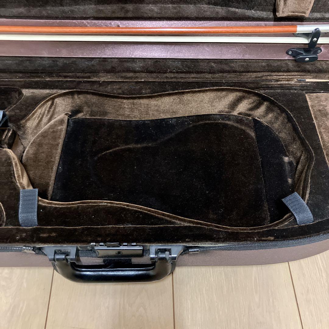 SUGITO 杉藤　弓　ケース付き　バイオリン　半月型　ヴァイオリン