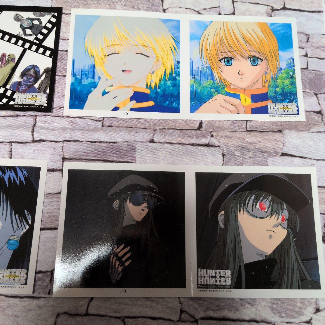 HUNTER×HUNTER　旧アニメ　デスクインデックス　幻影旅団　クラピカ