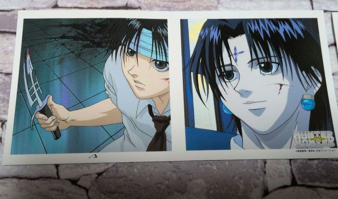 HUNTER×HUNTER　旧アニメ　デスクインデックス　幻影旅団　クラピカ
