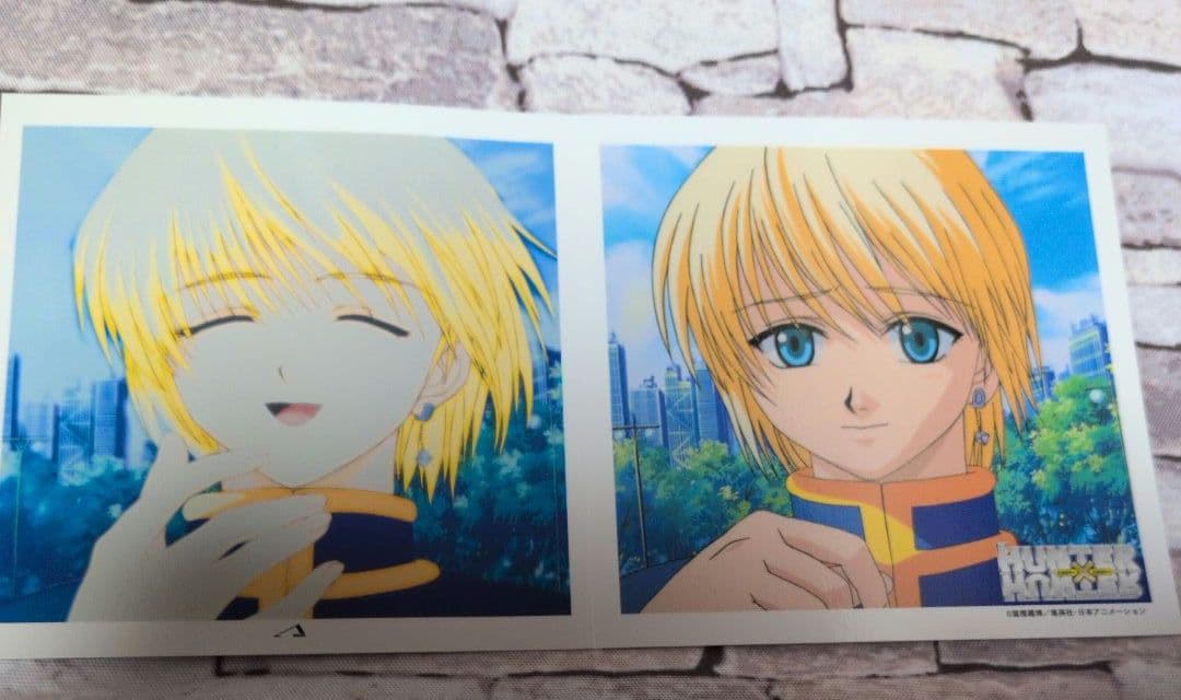 HUNTER×HUNTER　旧アニメ　デスクインデックス　幻影旅団　クラピカ