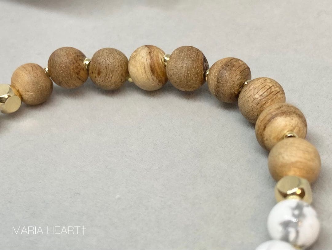 【天然石ブレスレット】勇氣 希望 ターコイズ 伽羅 ベトナム産 パワーストーン