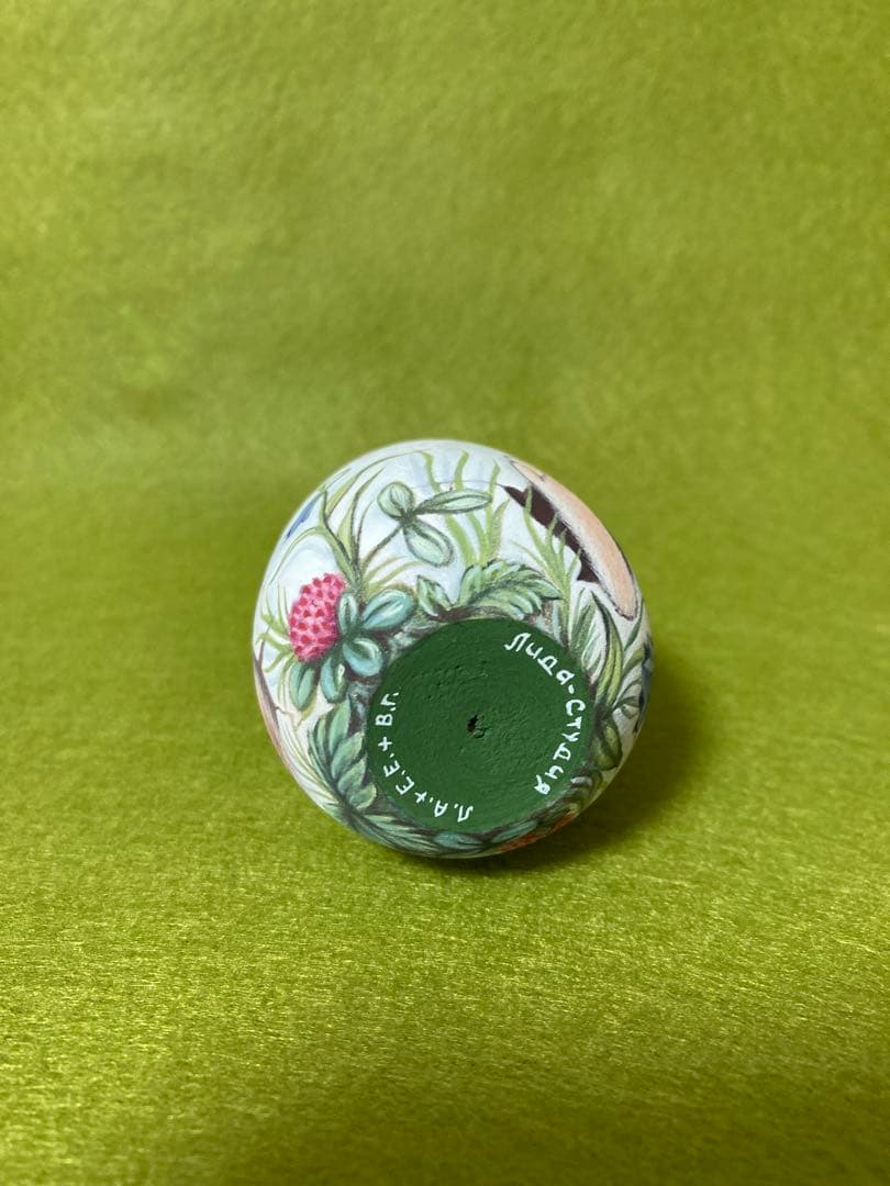 ロシア雑貨イースターエッグ オーナメント 『ウサギ』マトリョーシカ