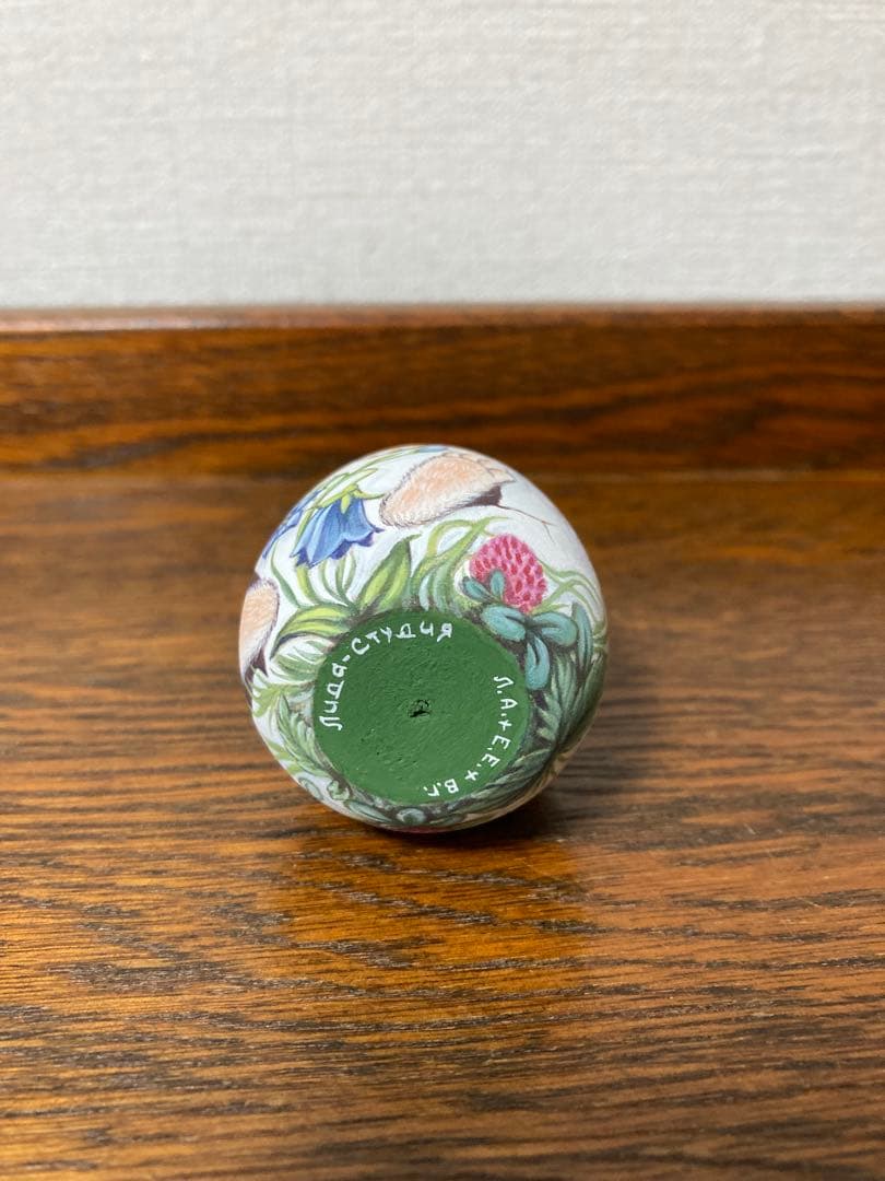 ロシア雑貨イースターエッグ オーナメント 『ウサギ』マトリョーシカ