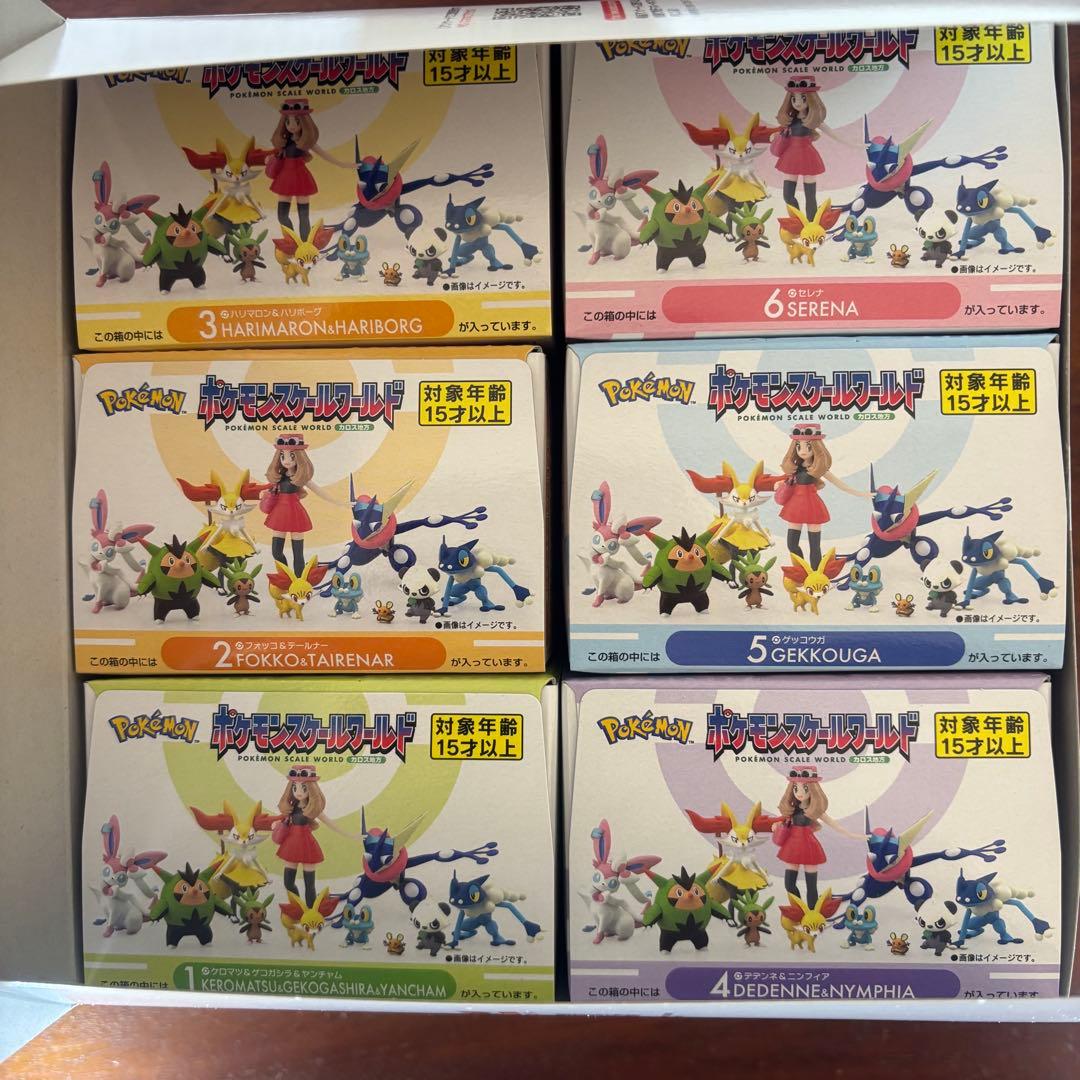 ポケモンスケールワールド　カロス地方セット　全11種　Pokémon