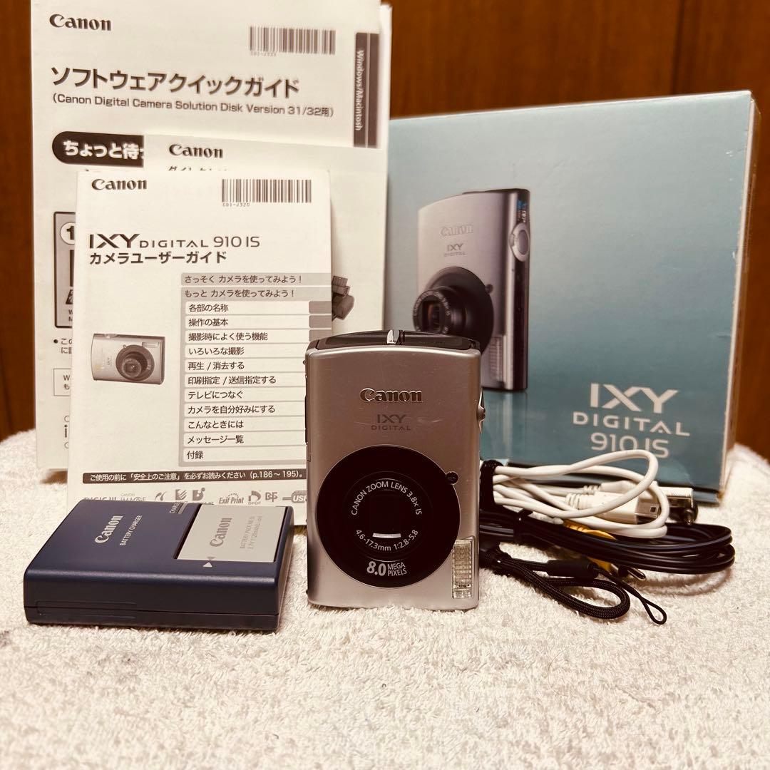 【動作確認済み】Canon IXY DIGITAL 910 IS デジタルカメラ
