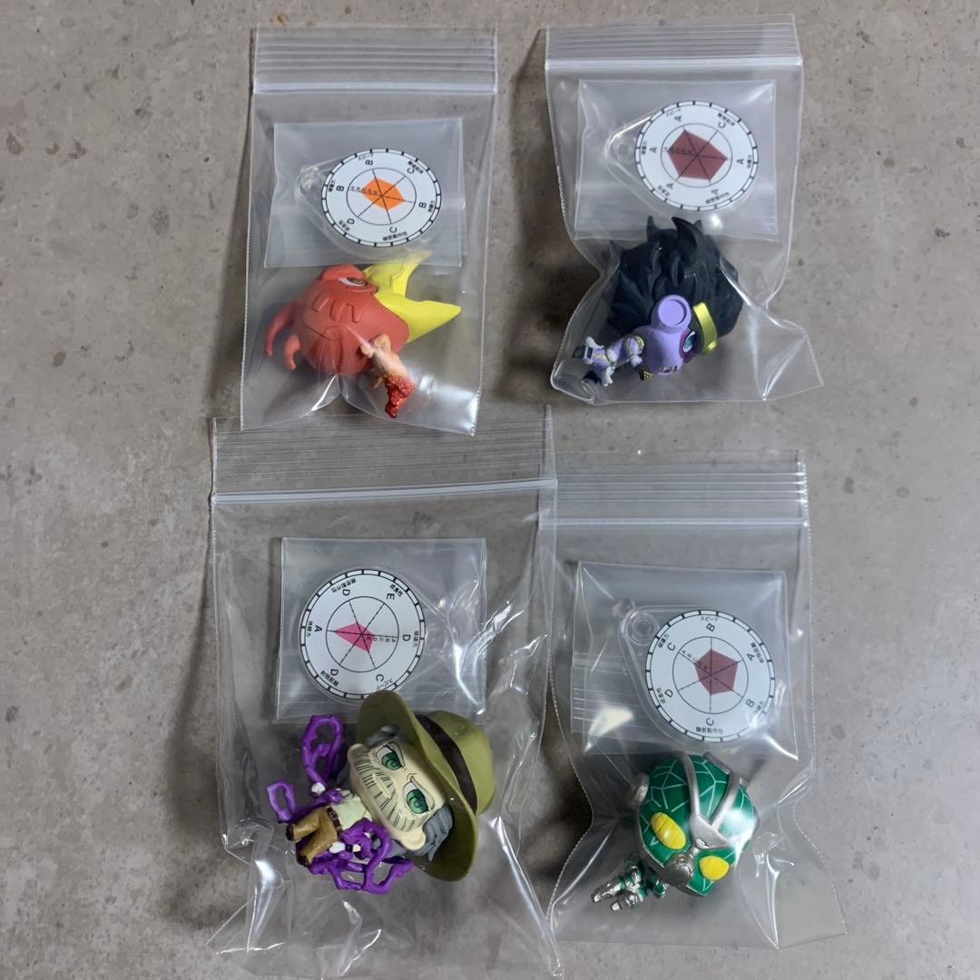 【開封済】ジョジョの奇妙な冒険スタンドフィギュアコレクション01コンプセット