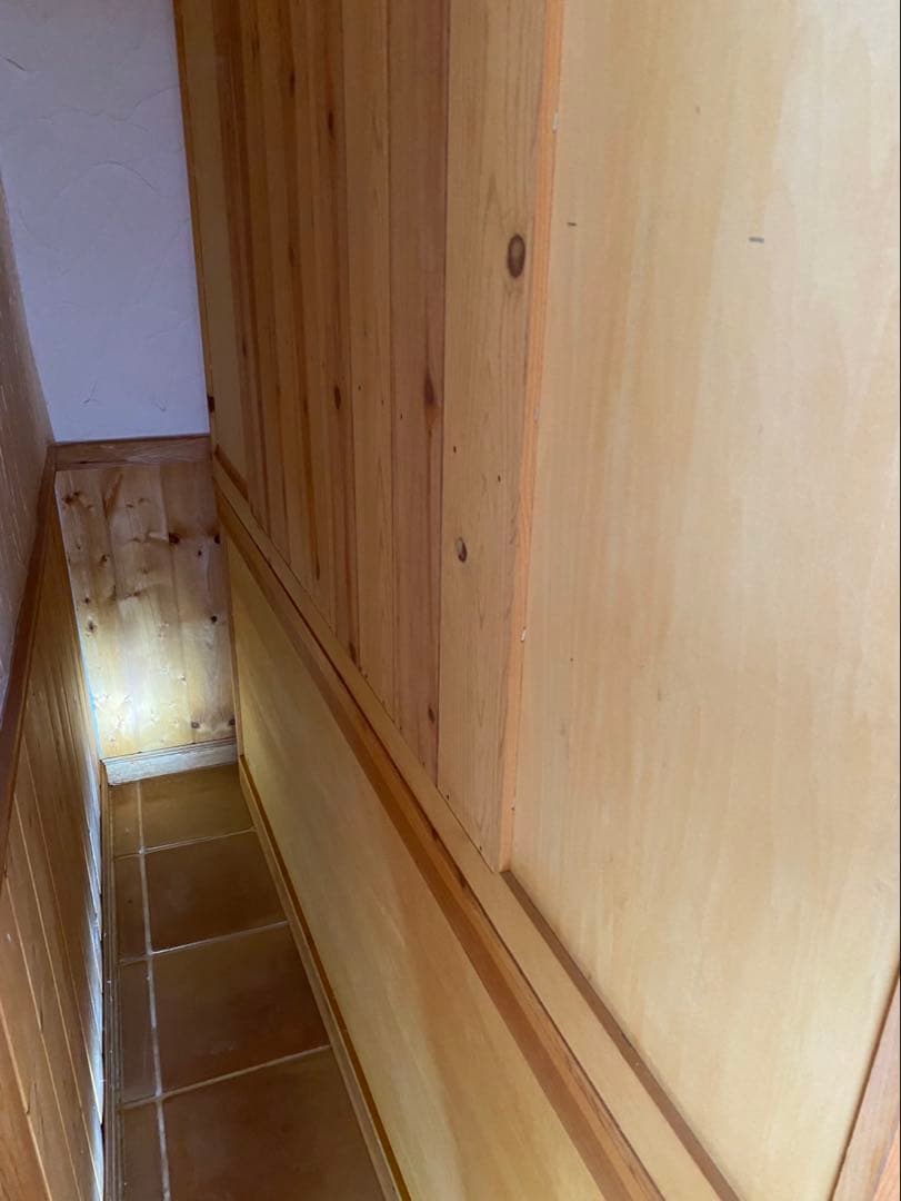 ナチュラルウッド食器棚 大型 クラシックスタイル　カントリー家具