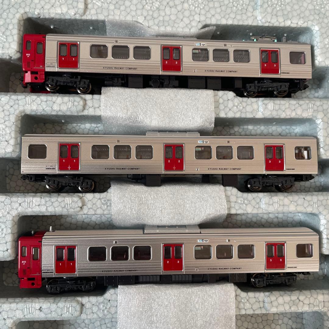 【室内灯付き】10-018 KATO スターターセット 九州の快速電車　813系