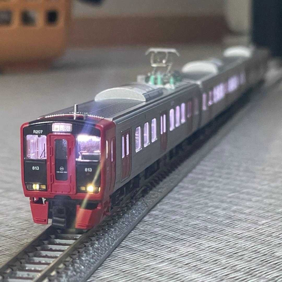 【室内灯付き】10-018 KATO スターターセット 九州の快速電車　813系
