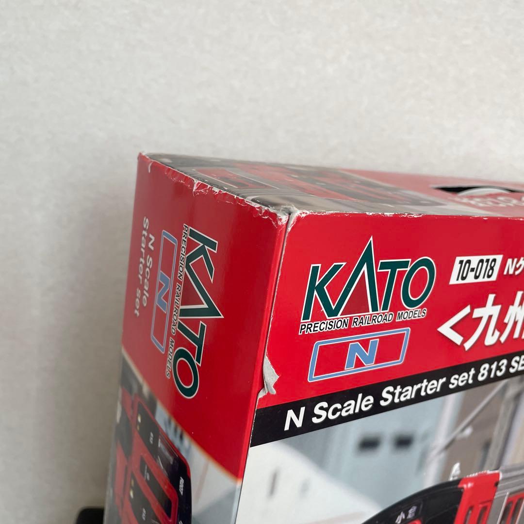 【室内灯付き】10-018 KATO スターターセット 九州の快速電車　813系
